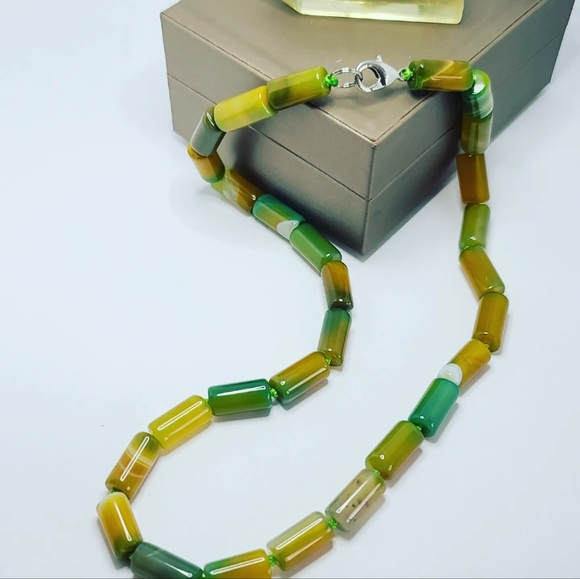 Lace Agate necklace - Picture 2 of 4